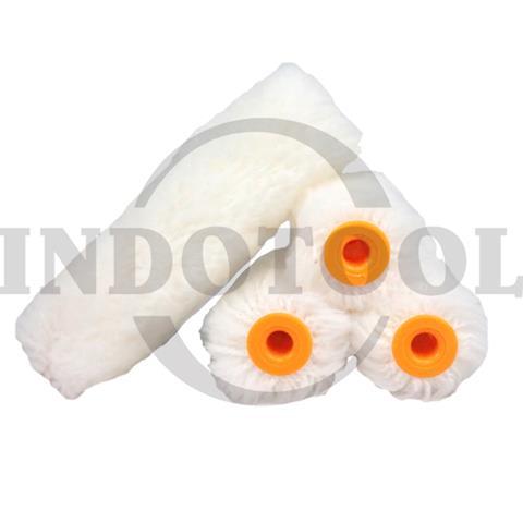 PAINT ROLLER WHITE - POLYTEX / POLYACRYLIC 10cm x 6mm / BULU KUAS ROLL KAPAL FIA POLYTEX FIA