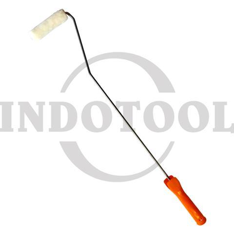 PAINT ROLLER + HANDLE - POLYTEX / POLYACRYLIC 10cm x 6mm / GAGANG KUAS ROLL FIA POLYTEX FIA