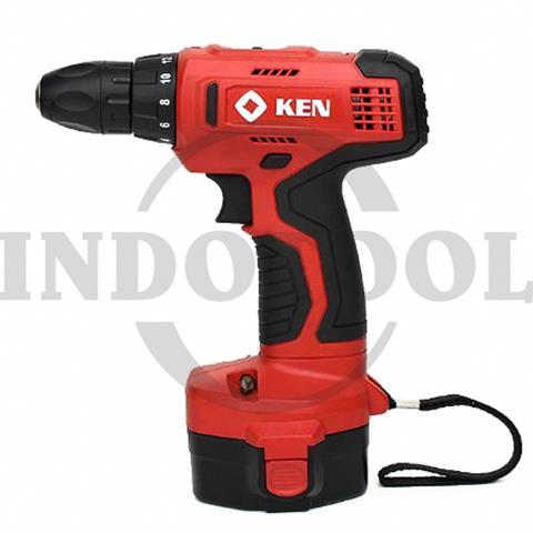 *CORDLESS DRILL BN6112, 10mm 18Nm 12V / MESIN BOR KEN
