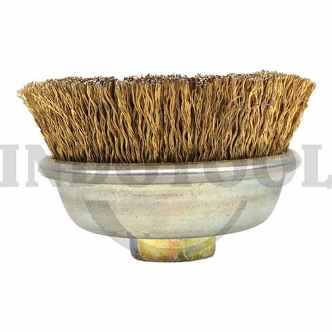 CUP BRUSH BRASS C2 AN-075 3" x 10P = 1.50 / SIKAT MANGKOK BAJA KING