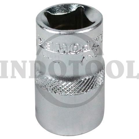 SOCKET 1/2" DRIVE, 6PT SATIN CRV 10mm / MATA SOCK 1/2" 6PT, SATIN CRV MAXPOWER