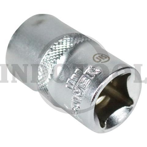 SOCKET 1/2" DRIVE, 6PT SATIN CRV 12mm / MATA SOCK 1/2" 6PT, SATIN CRV MAXPOWER