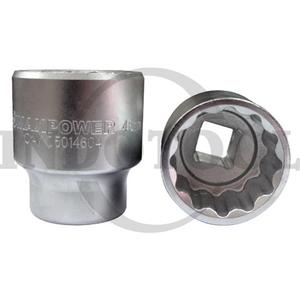 SOCKET 1/2" DRIVE, 12PT SATIN CRV 17mm / MATA SOCK 1/2" 12PT, SATIN CRV MAXPOWER