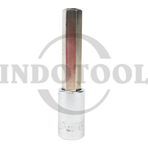 1/2" DR. BIT SOCKET DEEP HEXAGON H8 / MATA SOCK DEEP HEXAGON 1/2" MAXPOWER