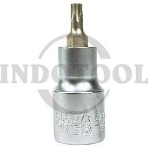 1/2" DR. BIT SOCKET TAMPER PROOF TORX T30 / MATA SOCK TAMPER PROOF BINTANG TORX 1/2" MAXPOWER