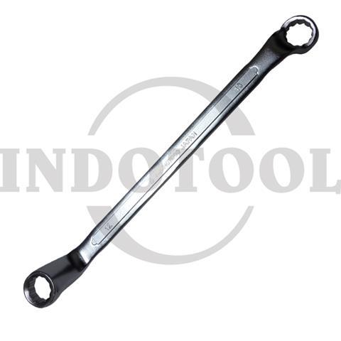 75-DEGREE OFFSET BOX END WRENCH 8 x 10mm / KUNCI RING 75 DERAJAT MAXPOWER