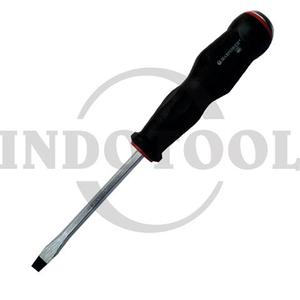 SLOTTED SCREWDRIVER TYPE-10257 6 x 150 / OBENG KETOK MIN GAGANG KARET MAXPOWER