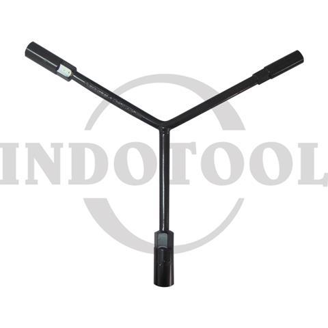 Y-TYPE WRENCH, BLACK 12-14-17mm / KUNCI SOCK Y, HITAM MAXPOWER
