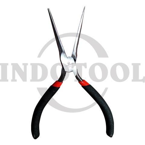 MINI NEEDLE NOSE PLIER 4.5" / TANG MINI EXTRA LANCIP, MINI EXTRA LONG NOSE PLIER MAXPOWER