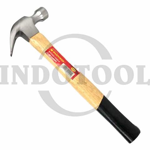 WOODEN HANDLE CLAW HAMMER 16oz / PALU KAMBING GAGANG KAYU MAXPOWER