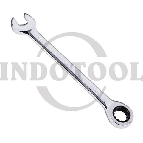 RATCHETING COMBINATION WRENCH 11mm / KUNCI RING PAS RATCHET PANJANG MAXPOWER