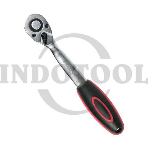 RATCHET WRENCH WITH RUBBER HANDLE WT-33 1/2" x 10" / RATCHET GAGANG KARET MAXPOWER