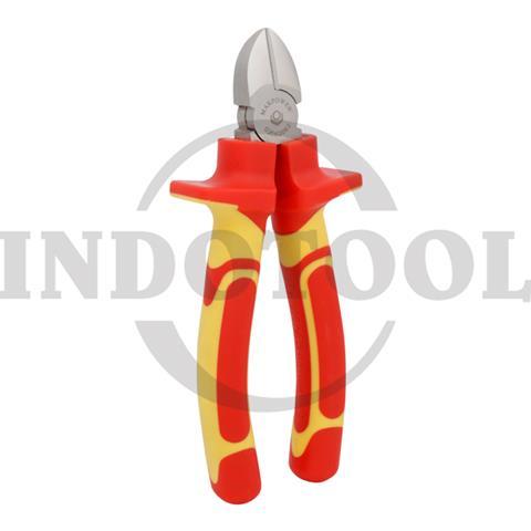VDE INSULATED DIAGONAL PLIERS 8" (200mm) / TANG POTONG DIAGONAL INSULASI LISTRIK MAXPOWER