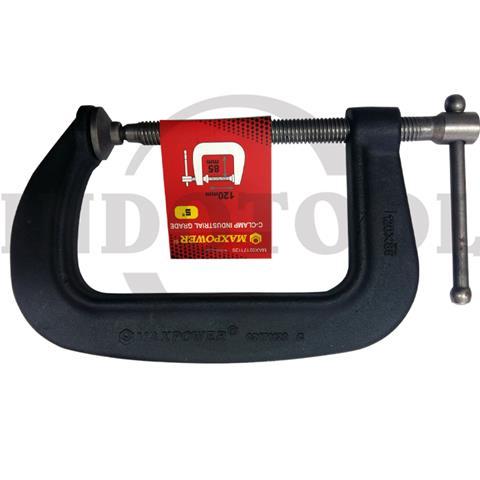 G-CLAMP INDUSTRIAL GRADE 5" / KLEM G MAXPOWER