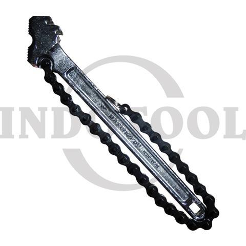 CHAIN WRENCH, CRV 12" (300mm) / KUNCI PEMBUKA OLI FILTER RANTAI MAXPOWER
