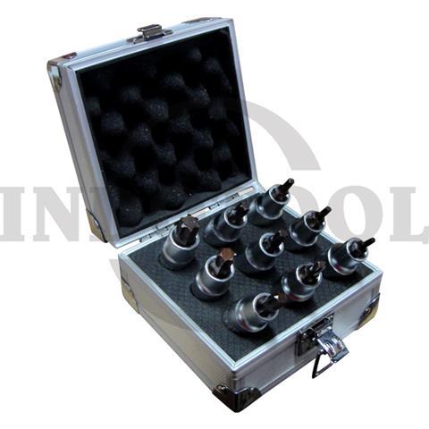 9 PCS 1/2" STARBIT SOCKET SET 1/2" / 9 PCS MATA SOCK BINTANG SET 1/2" MAXPOWER