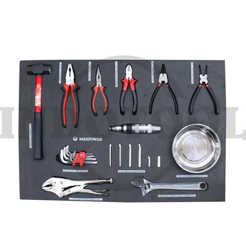 26 PCS MOTORCYCLE WORKSHOP TOOL SET / 26 PCS ALAT BENGKEL MOTOR MAXPOWER