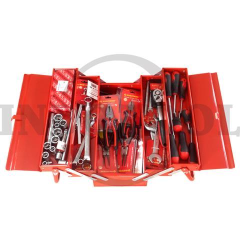 64 PCS MECHANIC TOOL SET MK-002A / 64 PCS ALAT TUKANG PERKAKAS TOOL SET / SERVICE MAINTENANCE MAXPOWER