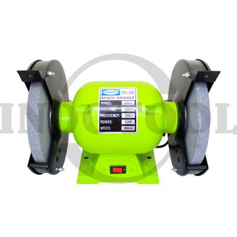 BENCH GRINDER MG-200, 8" 1/2HP 1PHS / MESIN GERINDA DUDUK MORRIS