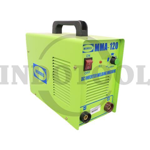 WELDING TRANSFORMER INVERTER MMA-120, 120A 1PHS / MESIN LAS INVERTER MORRIS