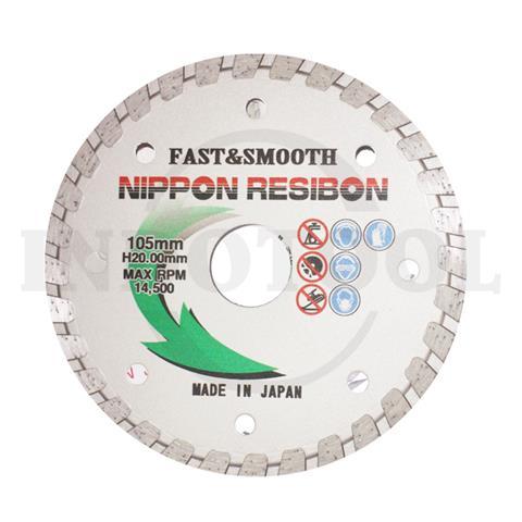 DIAMOND WHEEL, SUPER PREMIUM TURBO 4" / MATA PISAU POTONG KERAMIK GRANIT TURBO NIPPON RESIBON