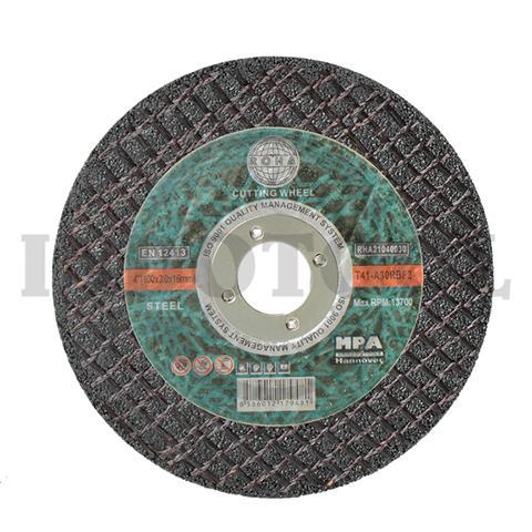 *CUTTING WHEEL, STEEL 4" (100 x 3.0 x 16mm) F2 A30 / RODA POLES ROHA