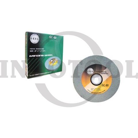 GRINDING WHEEL GC-60, 5" x 5/8" x 1-1/4" / BATU POLES / MATA GURINDA POLES ROHA