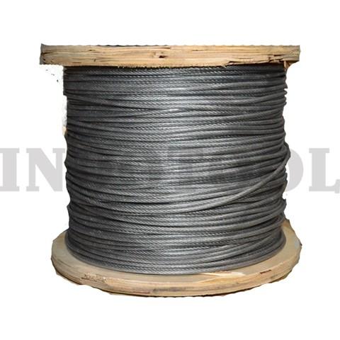 WIRE ROPE GALVANIZED 6x24 +7HC, 12mm / KAWAT SELING BAJA / KAWAT SLING BAJA GALVANIS ROHA