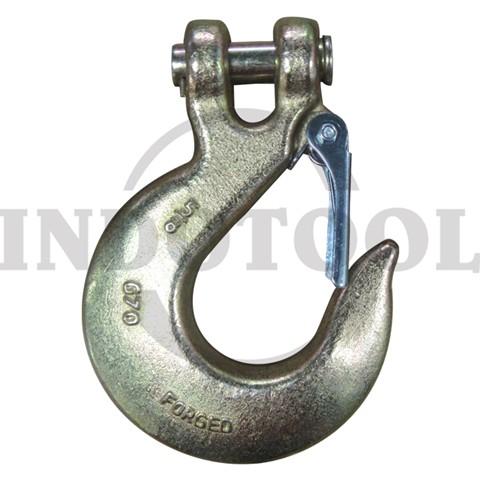 CLEVIS SLIP HOOK W/LATCH ALLOY STEEL, A331 5/16" / CLEVIS SLIP HOOK WITH LATCH ROHA