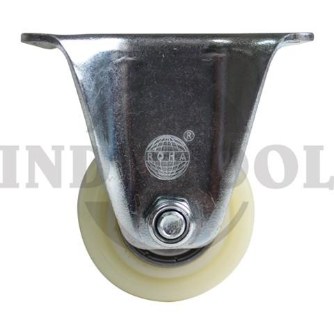 NYLON CASTER, FIXED 2.5" (64x31mm), 60kg / RODA NILON, NYLON CASTER MATI ROHA