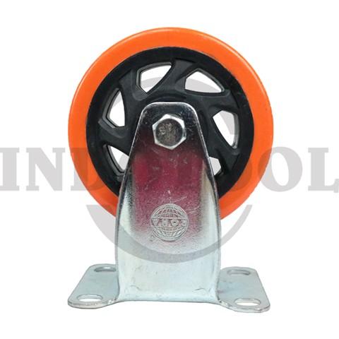 PVC CASTER, FIXED 4" (100x31mm), 90kg / RODA MATI PVC ROHA