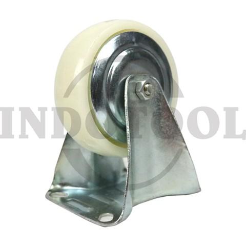 NYLON CASTER, FIXED 6" (160x39mm), 130kg / RODA NILON, NYLON CASTER MATI ROHA