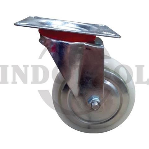 NYLON CASTER, SWIVEL 6" (160x39mm), 130kg / RODA NILON, NYLON CASTER HIDUP ROHA