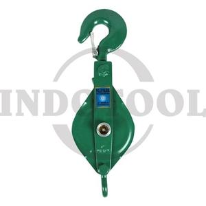 PULLEY BLOCK SINGLE SHEAVE WITH HOOK 5" , 1.5T / PULLEY BLOCK SINGLE, KATROL KAPAL, KEREKAN SUMUR ROHA
