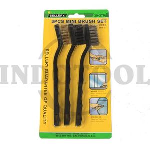 3 PCS MINI BRUSH SET 5/8" / 3 PCS SIKAT KAWAT MINI SELLERY