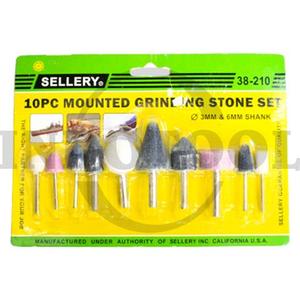 10 PCS MOUNTED GRINDING SET / 10 PCS BATU MATA GERINDA SELLERY