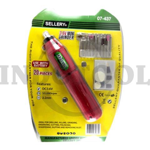 20 PCS MINI GRINDER / 20 PCS BOR MINI - RECHARGEABLE 3.6V MINI DRILL / BOR / GRINDER 20 PCS SET SELLERY SELLERY
