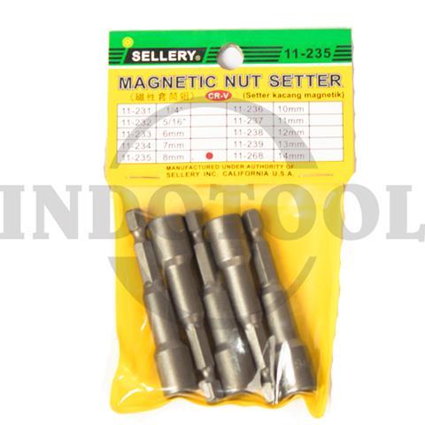 MAGNETIC NUT SETTER 8mm / MATA BOR ROOFING SELLERY