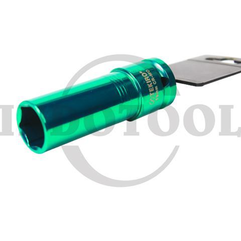 DEEP SOCKET 1/2" IMPACT, 6PT HIJAU 19mm / MATA SOCK DEEP 1/2", 6PT HIJAU TEKIRO