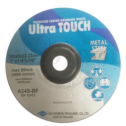 ULTRA TOUCH GRINDING A-24S, 7" x 6mm / BATU MATA GERINDA POLES ULTRA