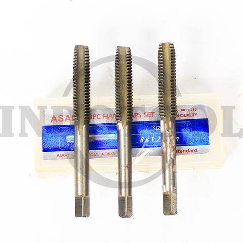 *3 PCS HAND TAP SET 8 x 1.25mm / 3 PCS MATA BOR PEMBUAT DRAT UMUM