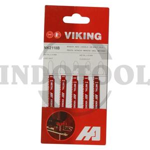 5 PCS JIG SAW BLADE FOR METAL, VIKING 3-6mm / 5 PCS MATA GERGAGI LOGAM VIKING