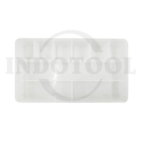 *CLEAR PLASTIC TOOL BOX M (27 x 15 x 4cm) / KOTAK PERKAKAS BENING UMUM