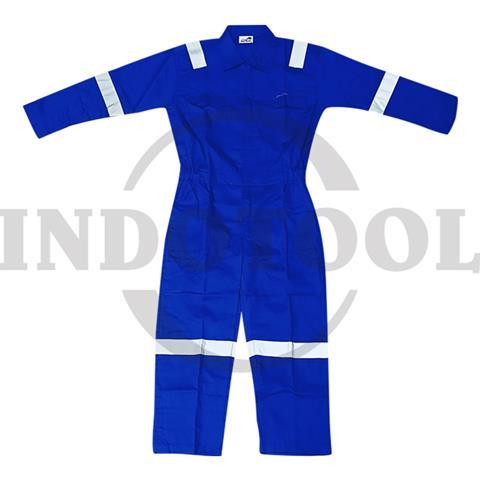 WEARPACK BENHUR XXL / BAJU KERJA PROYEK / SERAGAM SAFETY BENHUR / BIRU STEEL HORSE