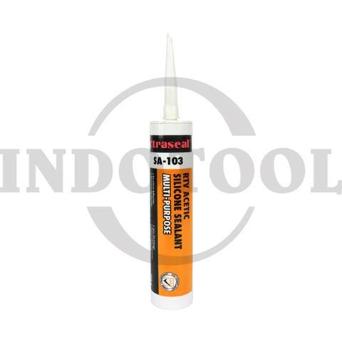 S-A103 RTV ACETOXY SILICONE SEALANT ( WHITE ) 300gr / LEM JENDELA (PUTIH) XTRASEAL