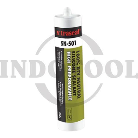 S-N501 NEUTRAL SILICONE SEALANT ( CLEAR ) 300gr / LEM KACA / LEM LOGAM / LEM BETON (BENING) XTRASEAL