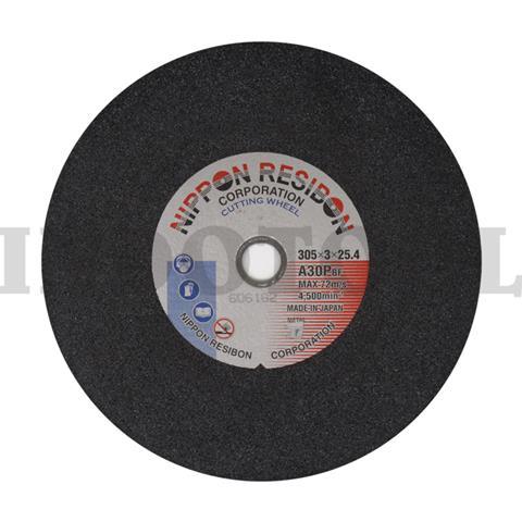 CUTTING WHEEL A-30P 1G, 12" x 3mm / MATA GURINDA / BATU GERINDA POTONG NIPPON RESIBON