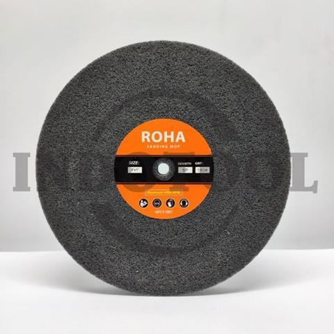 NON WOVEN ABRASIVE WHEEL 8" x 1", 180-5P / MATA GERINDA POLES ROHA