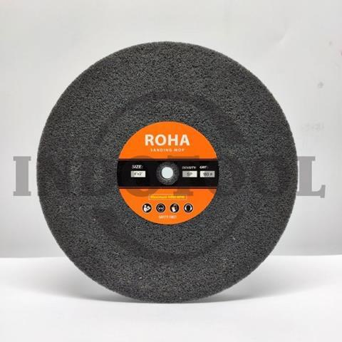 NON WOVEN ABRASIVE WHEEL 8" x 2", 180-5P / MATA GERINDA POLES ROHA