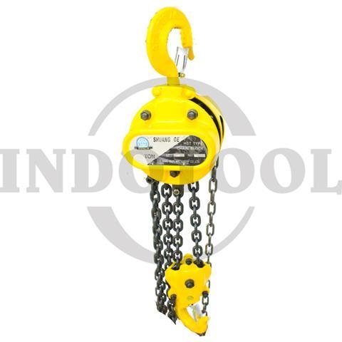 CHAIN BLOCK HS-T, 2T x 5M / CHAIN BLOCK, TAKEL KATROL KEREKAN SHUANG GE